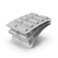 Tablet Blister Packs PNG & PSD Images
