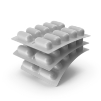 Capsule Blister Packs PNG & PSD Images