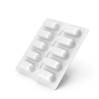 Capsule Blister Pack PNG & PSD Images