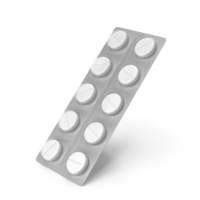Tablet Blister Pack PNG & PSD Images
