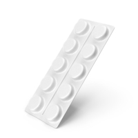 Tablet Blister Pack PNG & PSD Images