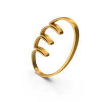 Gold Bread Outline Icon PNG & PSD Images