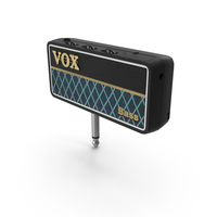 Guitar Bass Headphone Amplifier VOX PNG & PSD Images