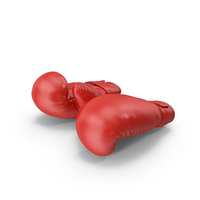 Pair Of Red Boxing Gloves PNG & PSD Images