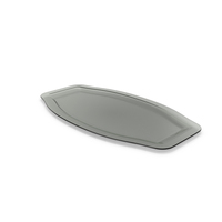 Long Meat Service Plate Glass PNG & PSD Images