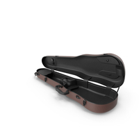 Hard Violin Case Brown Empty PNG & PSD Images