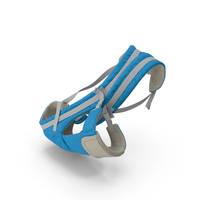 Baby Wrap Carrier Blue Lying Position PNG & PSD Images