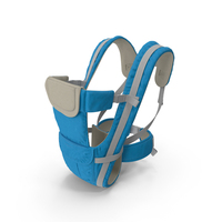 Child Carrier 3 In 1 Blue Straight Position PNG & PSD Images