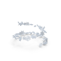 Snowflakes In Wind PNG & PSD Images