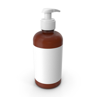 Amber Bottle PNG & PSD Images
