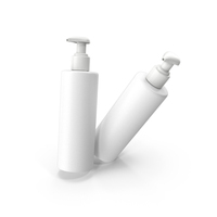 Shampoo Conditioner Set Blank PNG & PSD Images