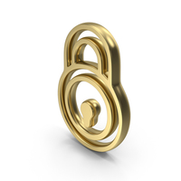 Circular Lock Symbol PNG & PSD Images