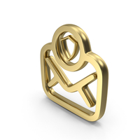 Secure Email Symbol PNG & PSD Images