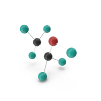 Ethanol Molecule PNG & PSD Images