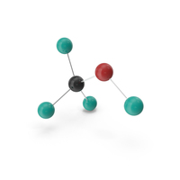 Methanol Molecule PNG & PSD Images