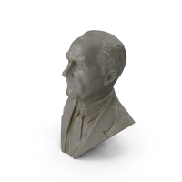 Marble Ataturk Bust PNG & PSD Images