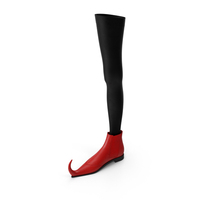 Witch Boot with Stocking PNG & PSD Images