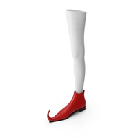 Witch Boot with Stocking PNG & PSD Images
