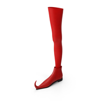 Witch Boot with Stocking PNG & PSD Images