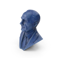Sapphire Ataturk Bust PNG & PSD Images