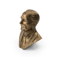 Bust Ataturk Gold PNG & PSD Images