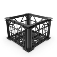 Black Plastic Crate PNG & PSD Images