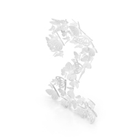 Monochrome Butterflies Number 2 PNG & PSD Images