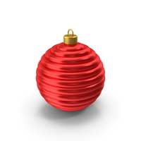 Red Christmas Ball PNG & PSD Images