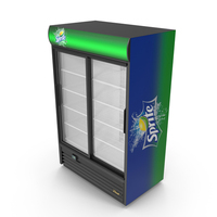 2 Door Commercial Merchandiser Refrigerator PNG & PSD Images