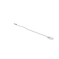Black Stretched Wire With Surface Electrode PNG & PSD Images