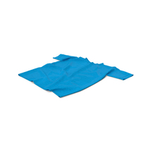 Blue T-Shirt Flat Lay PNG & PSD Images