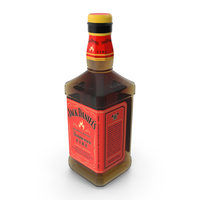 Jack Daniels Tennessee Fire Whiskey PNG & PSD Images