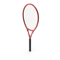 Red Tennis Racket PNG & PSD Images