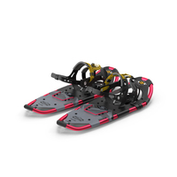 Red Tourist Snowshoes Atlas PNG & PSD Images