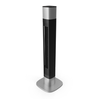 Tower Fan Deerma DEM FD120W Black PNG & PSD Images