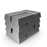 Fine Silver Blocks PNG & PSD Images