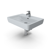Sink with Faucet for Bath PNG & PSD Images