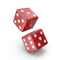 Red Dice PNG & PSD Images