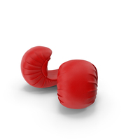 Karate Gloves Lying Red PNG & PSD Images
