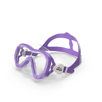 Kids Swim Mask Seage Purple PNG & PSD Images