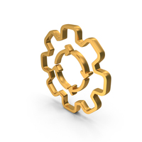 Gold Reload Setting Icon PNG & PSD Images