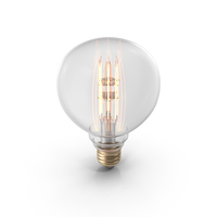 Vintage LED Bulb PNG & PSD Images