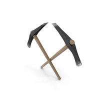 Crossed Pickaxes PNG & PSD Images