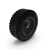 Off Road Wheel Black PNG & PSD Images