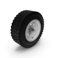 Off Road Wheel White PNG & PSD Images