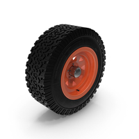 Off Road Wheel Orange PNG & PSD Images