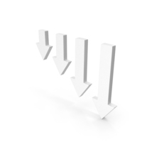 Down 4 Arrows Loss PNG & PSD Images