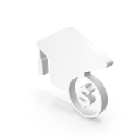 Graduation Cost Dollar Symbol PNG & PSD Images