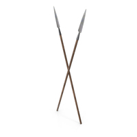 Crossed Spear PNG & PSD Images