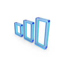 Frame Three Rectangle Signal Bar Chart PNG & PSD Images